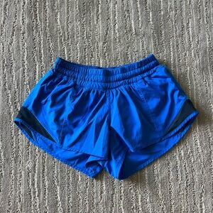 Lululemon Blue Hotty Hot Shorts